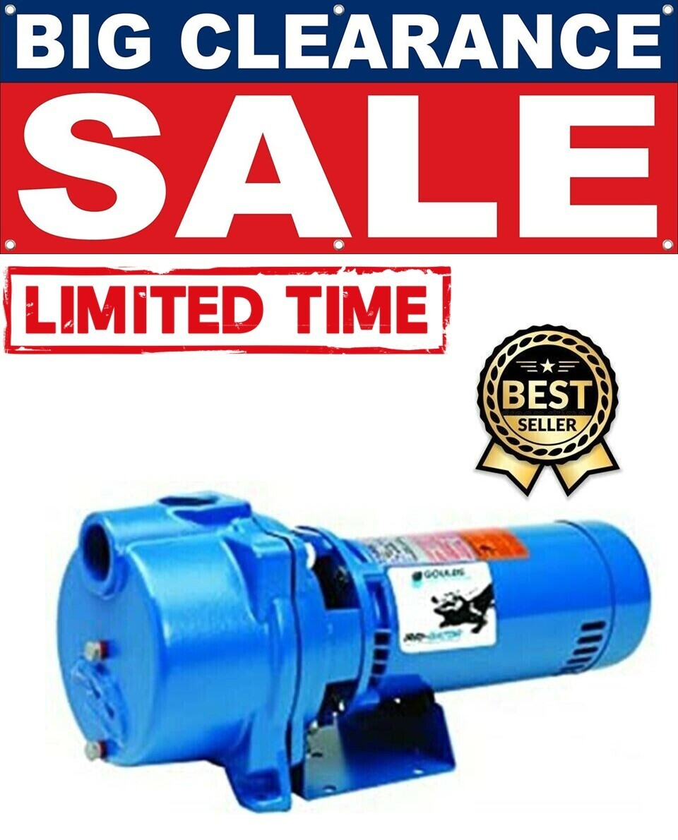 GOULDS GT15 1.5 HP IRRI-Gator Self-Priming Centrifugal Pump, 115/230 Volt GOULDS GT15 1.5 HP IRRI-Gator Self-Priming Centrifugal Pump, 115/230 Volt
