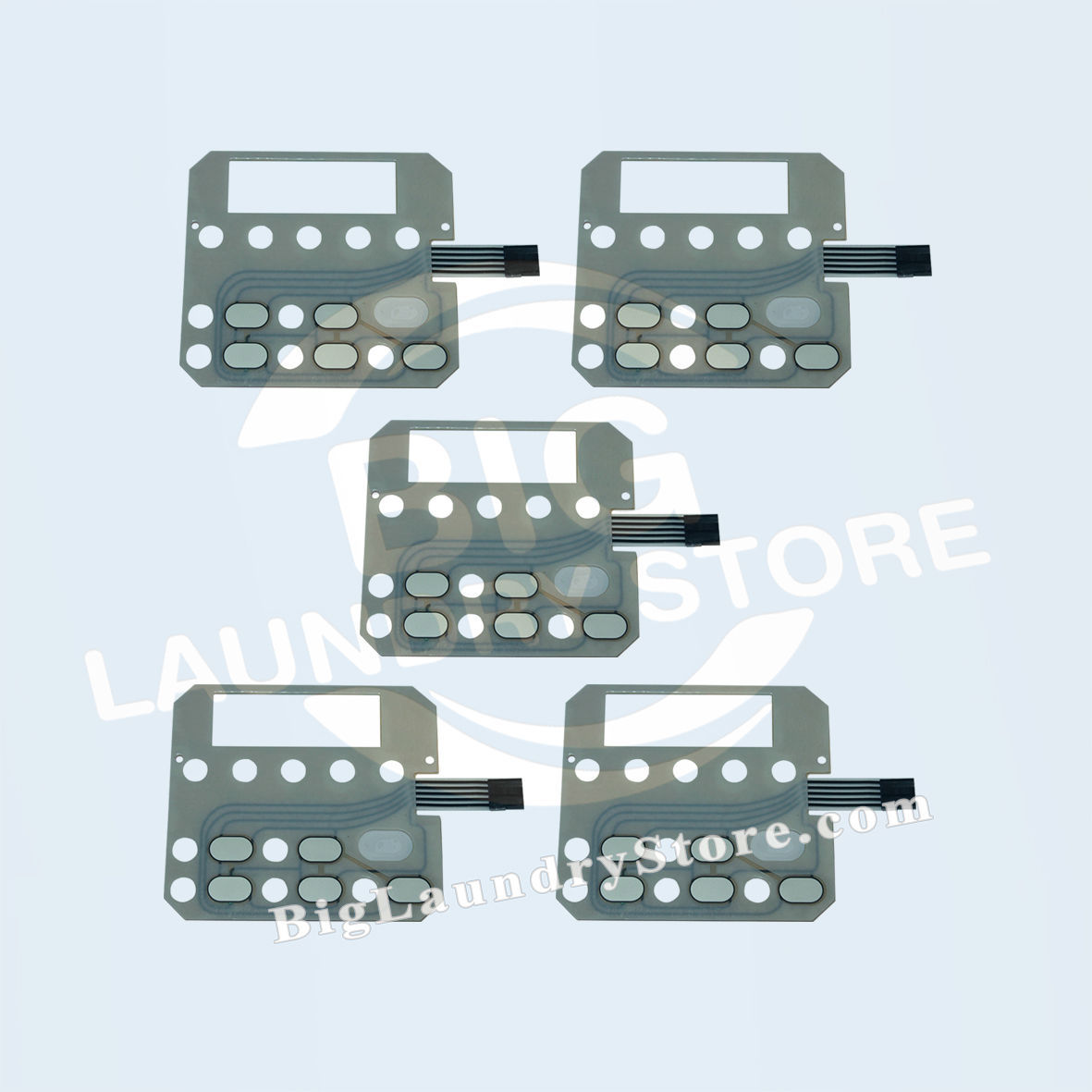 5 x Membrane Switch Touchpad for Huebsch or Speed Queen Dryers # 511867, 510034 5 x Membrane Switch Touchpad for Huebsch or Speed Queen Dryers # 511867, 510034