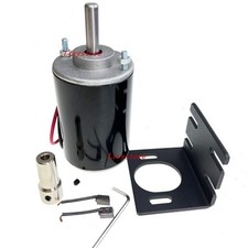 12V Permanent Magnet DC Motor, 30W 3500RPM High Speed CW/CCW Electric Gear...  picture