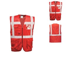 Portwest F476 Iona Executive Vest Dual ID Holder Mic Tabs picture
