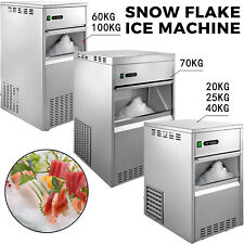 VEVOR Commercial Snow Flake Ice Maker 44-220LBS Freestand Snowflake Ice Machine picture