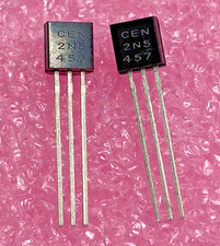 Pack of 2, Central Semiconductor 2N5457 N-Ch JFET package TO-92 picture
