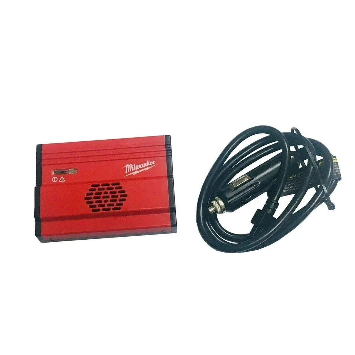 Milwaukee 23-37-0010 150W Power Inverter 12V DC to 120V AC New Milwaukee 23-37-0010 150W Power Inverter 12V DC to 120V AC New