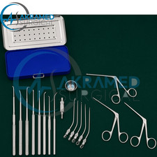 Myringotomy Instruments Set Of 15 PCs For ENT Myringoplasty Surgical Instruments picture