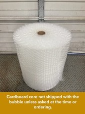 Large Wrap Cushioning Bubble 1/2” 125’ long 24” wide 1/2 24 125 Perf 12” picture