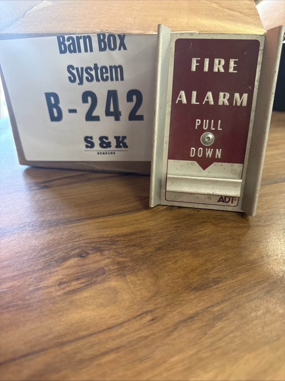 ADT Metal Fire Alarm Vintage (RARE) ADT Metal Fire Alarm Vintage (RARE)