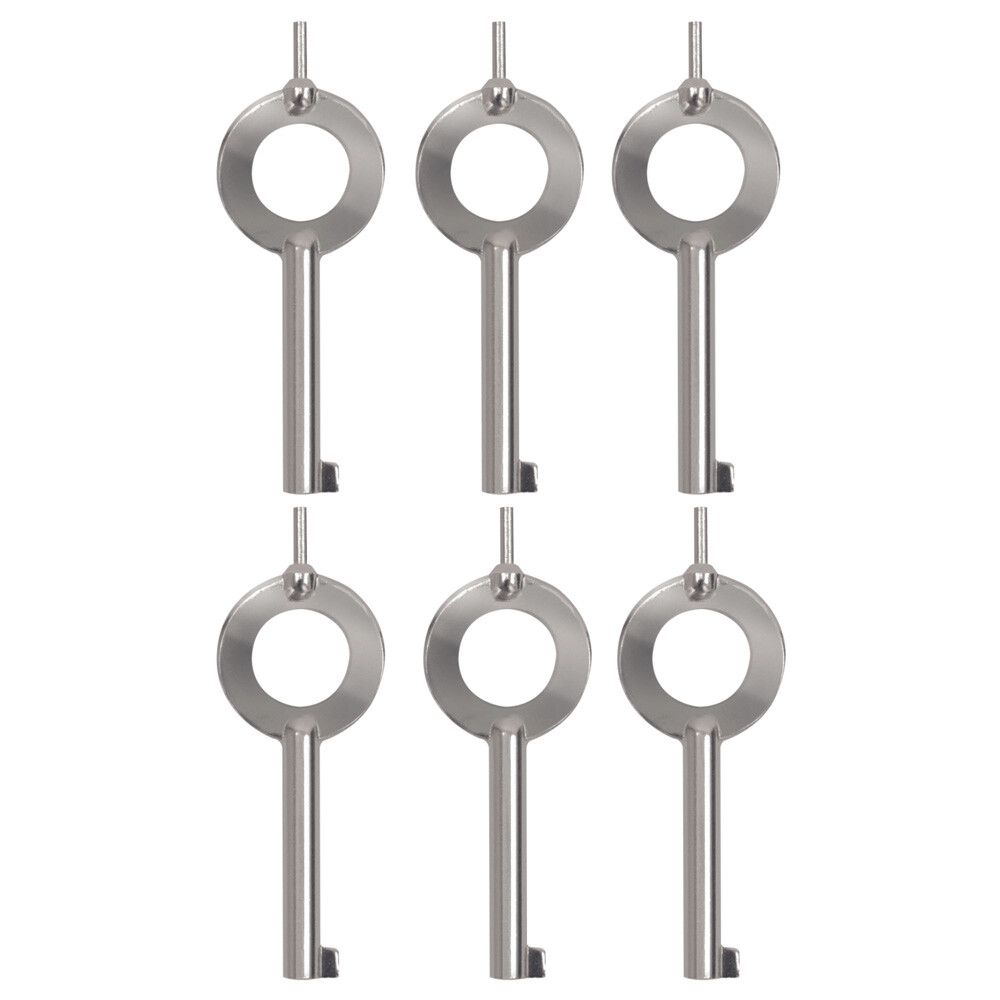 6 Pack Universal Handcuff Keys - Made in USA 6 Pack Universal Handcuff Keys - Made in USA