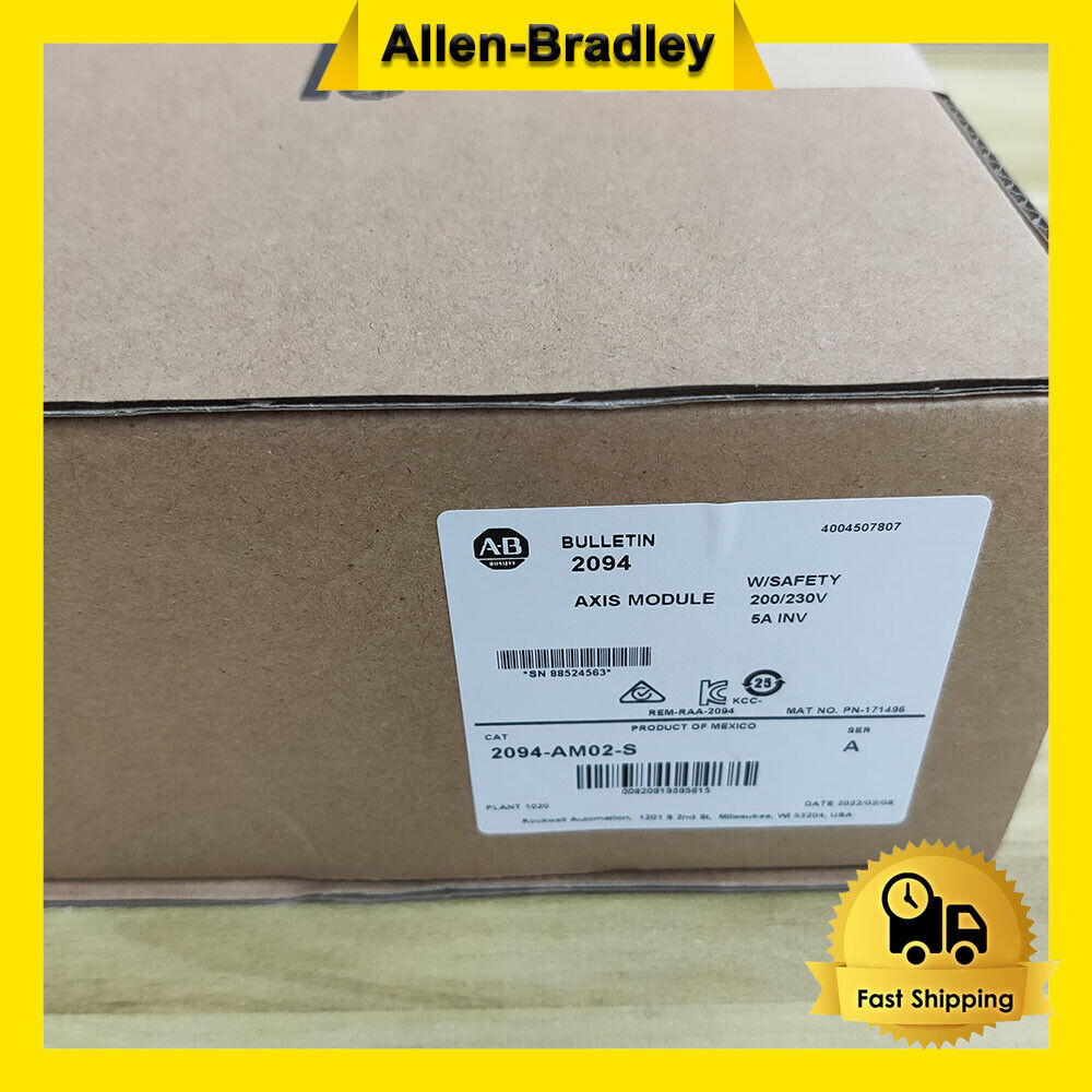 NEW IN BOX Allen-Bradley 2094-AM02-S /A Kinetix Axis Module 200/230V 15A Spot