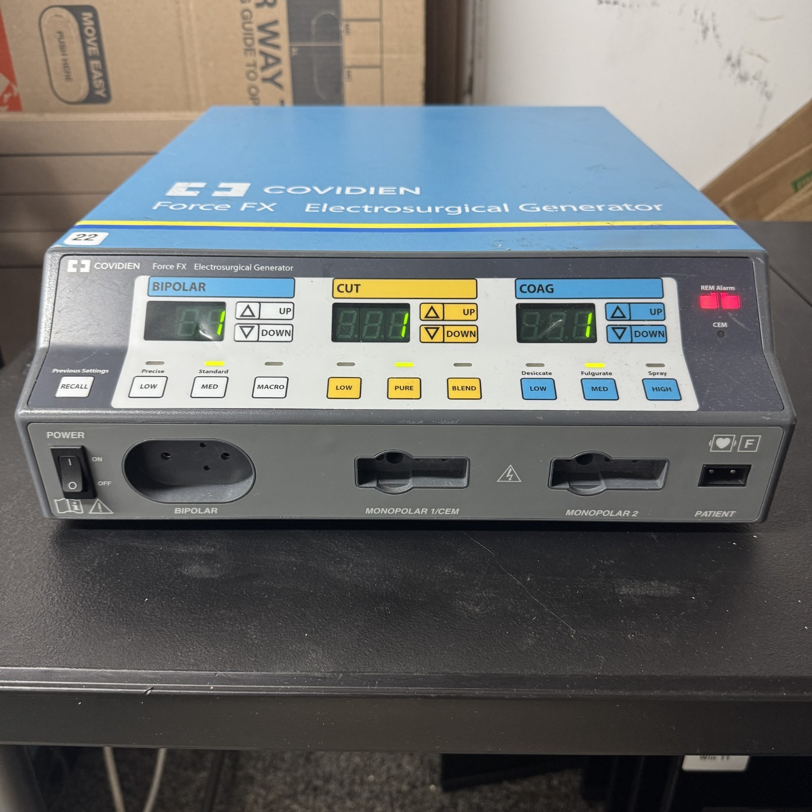 Covidien Valleylab Force FX-CS Electrocautery Generator (TESTED - WORKING) Covidien Valleylab Force FX-CS Electrocautery Generator (TESTED - WORKING)