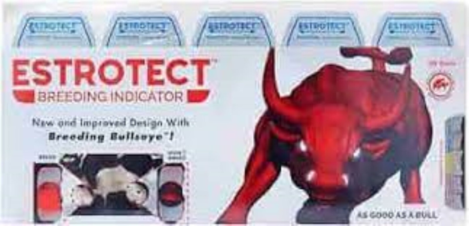 Estrotect Heat Estrus Detector Patch 50ct BLUE AI Breeding Cattle EstroAlert Estrotect Heat Estrus Detector Patch 50ct BLUE AI Breeding Cattle EstroAlert