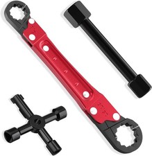 Angle stop wrench 3-piece plumbing tool set compression sleeve removal picture