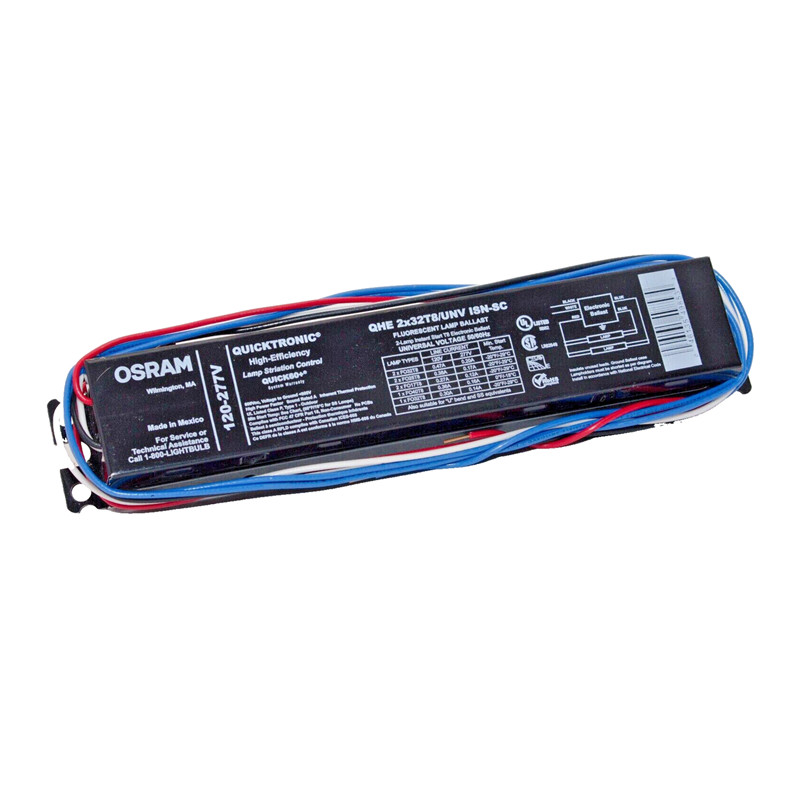Sylvania Osram Quicktronic QHE 2x32T8/UNV ISN-SC Fluorescent 2-Lamp Ballast Sylvania Osram Quicktronic QHE 2x32T8/UNV ISN-SC Fluorescent 2-Lamp Ballast