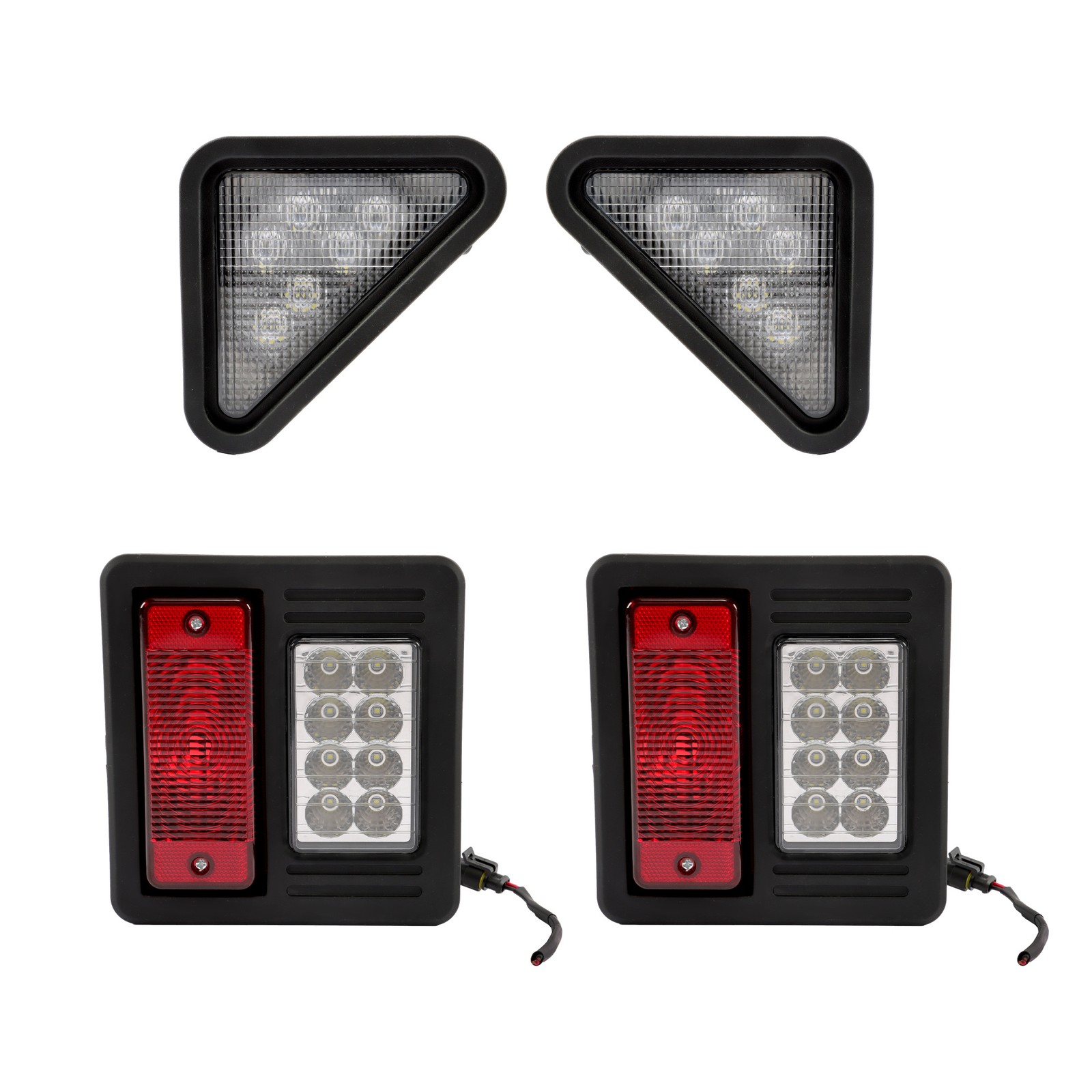Front & Rear LED Light Kit Compatible For Bobcat T140 T180 T190 T200 T250 T300 Front & Rear LED Light Kit Compatible For Bobcat T140 T180 T190 T200 T250 T300
