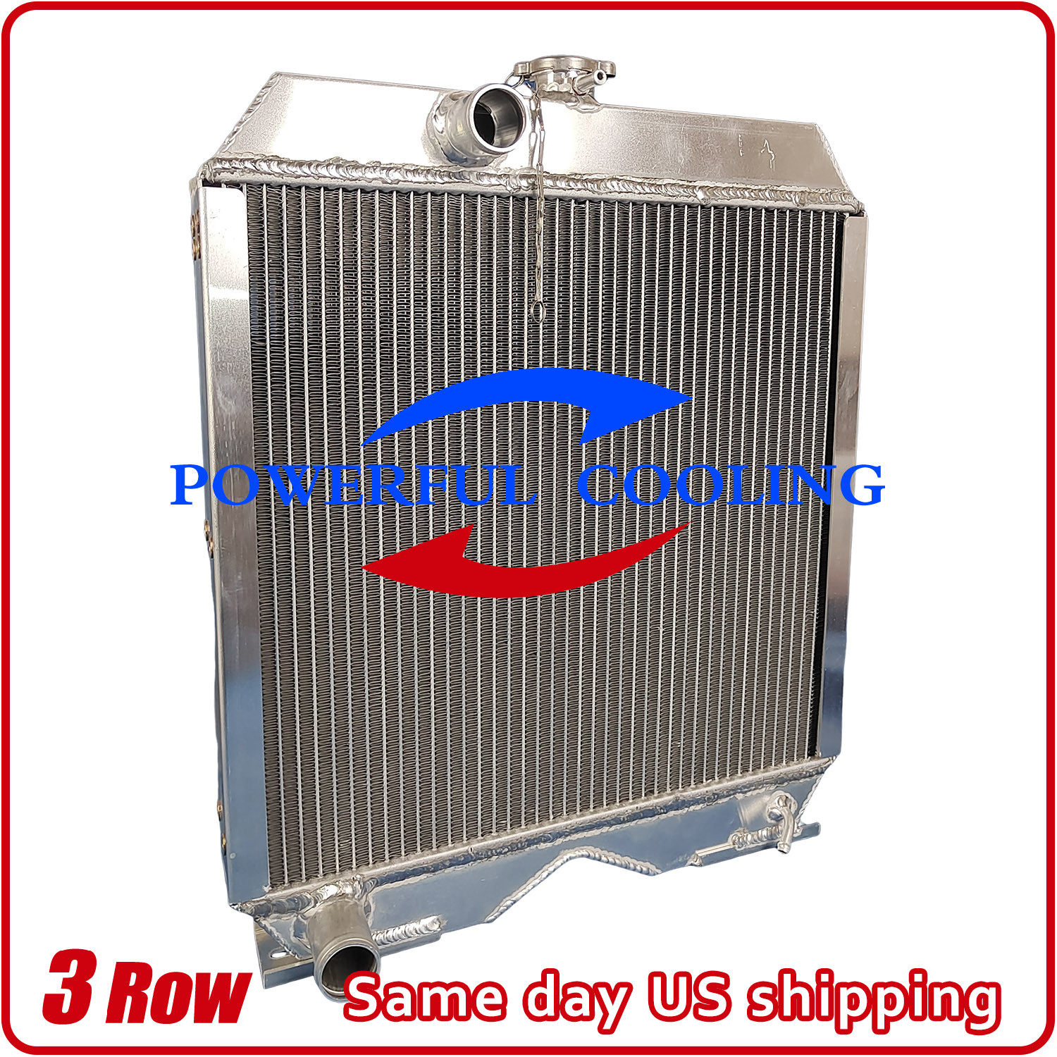 SBA310100600 Radiator fits Ford Tractors 1720 1920 Models Full Aluminum Cooler SBA310100600 Radiator fits Ford Tractors 1720 1920 Models Full Aluminum Cooler