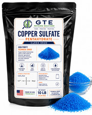 COPPER SULFATE POWDER - 99% PURE -  picture