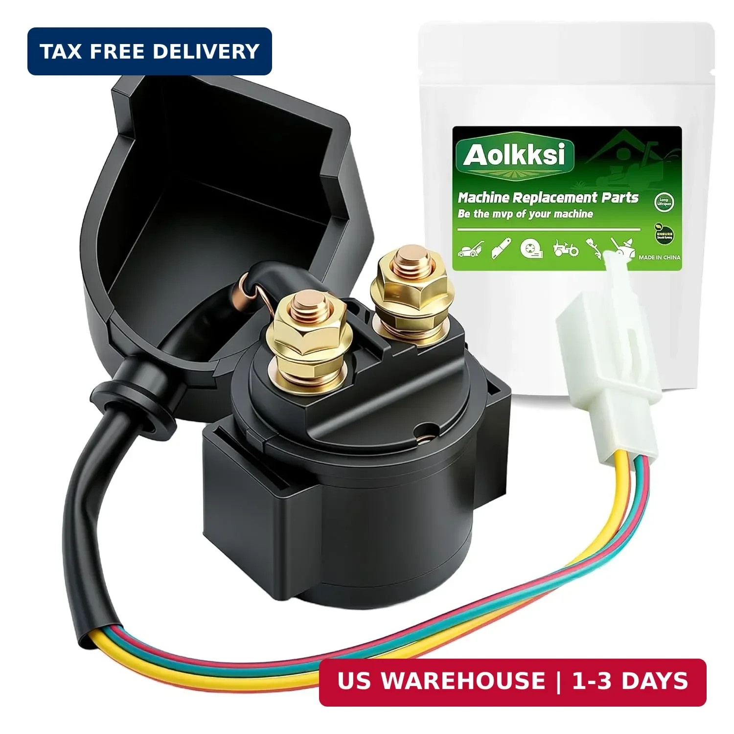 Solenoid Starter Relay for 4-Stroke 50cc 70cc 90cc 100cc 150cc 200cc 250cc ATV 4 Solenoid Starter Relay for 4-Stroke 50cc 70cc 90cc 100cc 150cc 200cc 250cc ATV 4