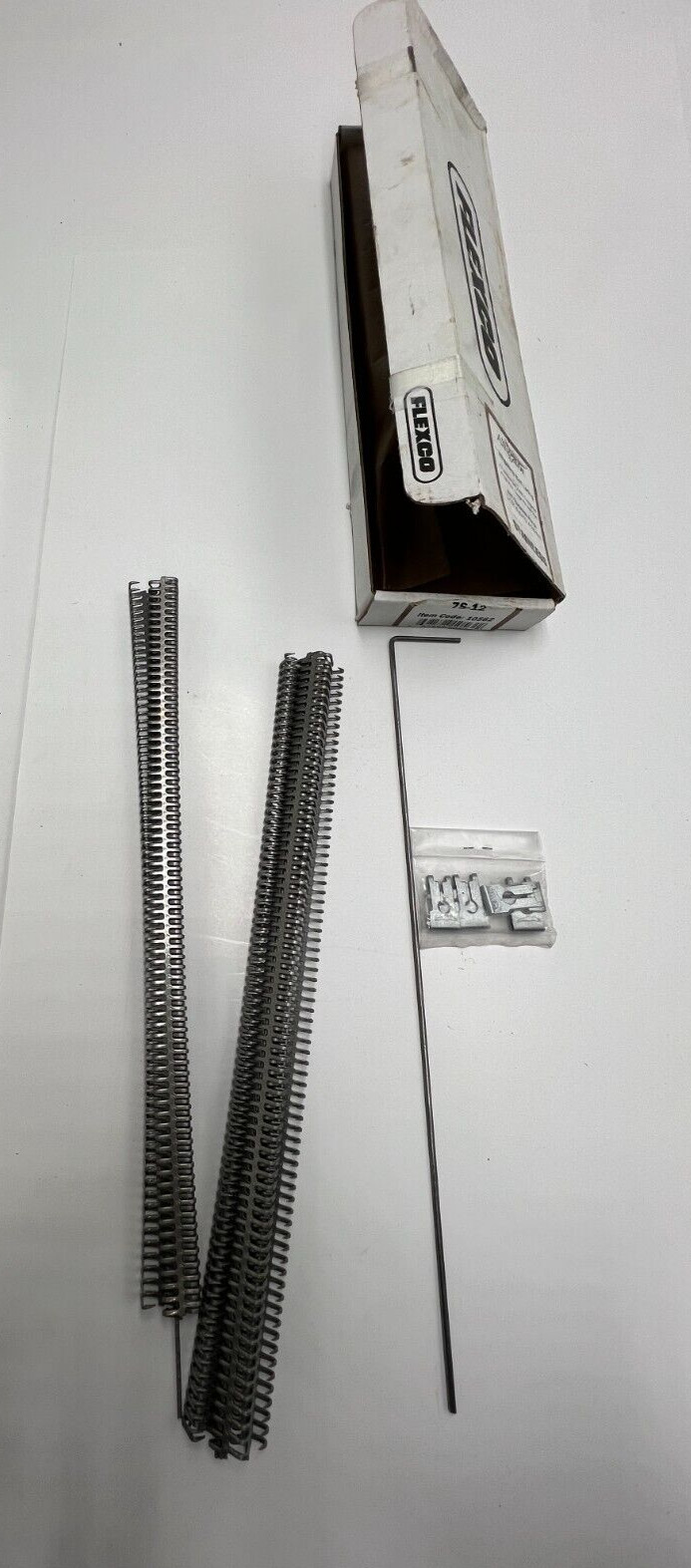 (QTY 4) Flexco Alligator Lacing 10562 7S-12 316 Stainless Steel Material (QTY 4) Flexco Alligator Lacing 10562 7S-12 316 Stainless Steel Material