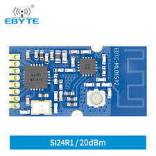 2PCS SMD E01C-ML01SP2 2.4GHz Compatible nRF24L01 PA LNA RF Wireless Transceiver picture