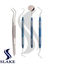 60 Instruments Basic Dental Set Mirror Explorer College Plier PREMIUM GERMAN picture