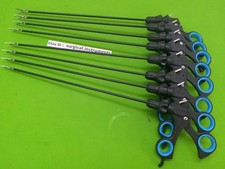 8pc Laparoscopic Curved Scissor 5mmx330mm Endoscopy Reusable Surgical Instrument picture