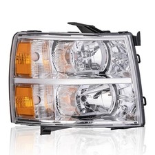 Right Headlight Compatible with 2007-2013 Chevy Silverado 1500 picture