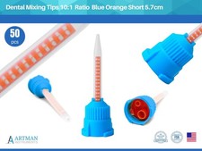 Dental Mixing Tips 10:1 Ratio 5.7cm Crown & Bridge Impression, 50-Pack HP picture
