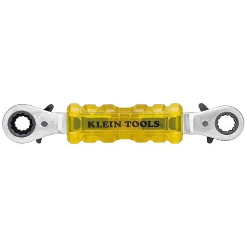 Klein Tools KT223X4-INS Lineman\'s Insulating 4-in-1 Box Wrench