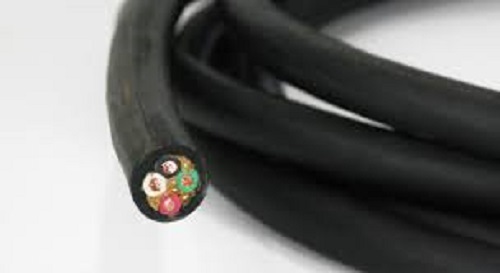 44025 25' 4/4 SOOW Wire Cord Cable Portable Power 4 Gauge 4 Conductor
