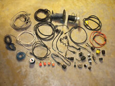 UNTESTED Vintage Lot Of Wires - Workshop Hobby Wiring - Adapters Cut Off Plugs picture