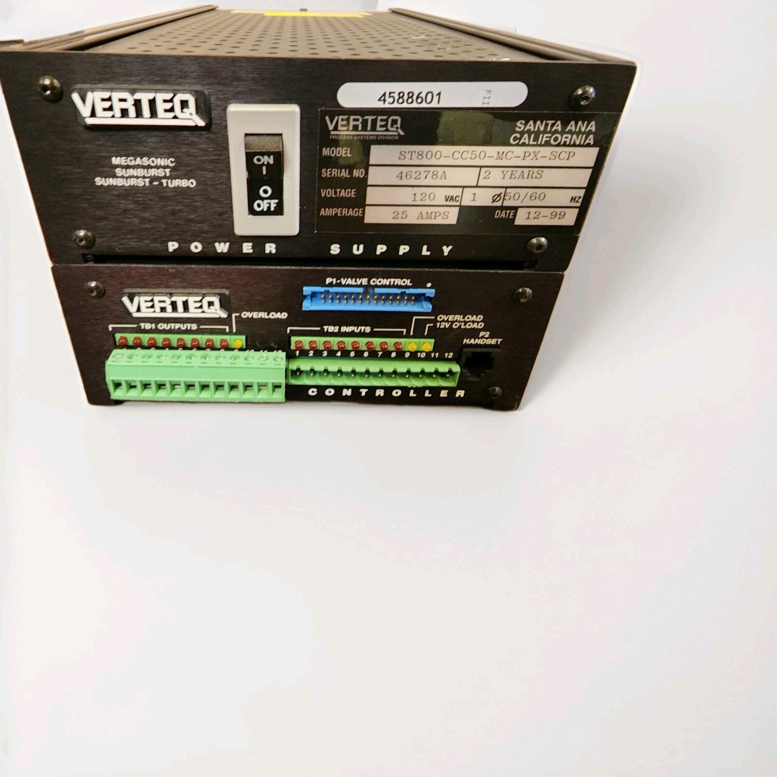 VERTEQ AMPLIFIER ST800-CC50-MC-PX-SCP VERTEQ AMPLIFIER ST800-CC50-MC-PX-SCP