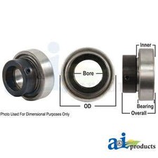 843273M1 Bearing fits Miscellaneous W/ Collar - Replaces 8050825 - RA108RR-I picture