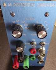 BAK Electronics MDA-1 AC Differential Amplifier Electrophysiology Neuroscience picture