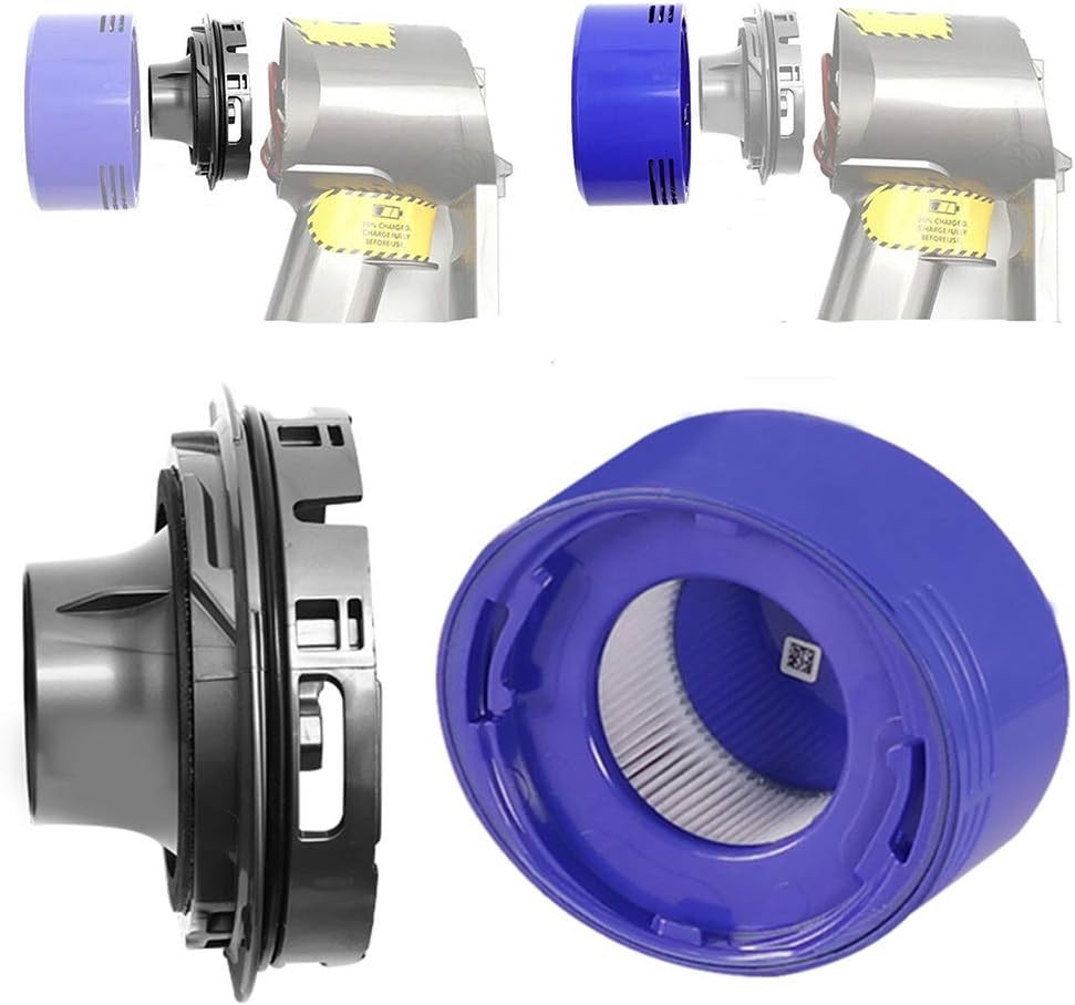 Motor Rear Cover & Rear Filter Kit Replacemnet for Dyson V7 V8 Vacuum Cleaner...