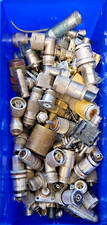 10 Lbs Misc RF Microwave Connectors Cables Adapters APC-7 SMA Type-N PL-259 BNC picture