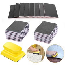24pcs Sanding Block Pads w/ Sanding Block 180-3000 Grit Wet Dry Sandpaper Sponge picture