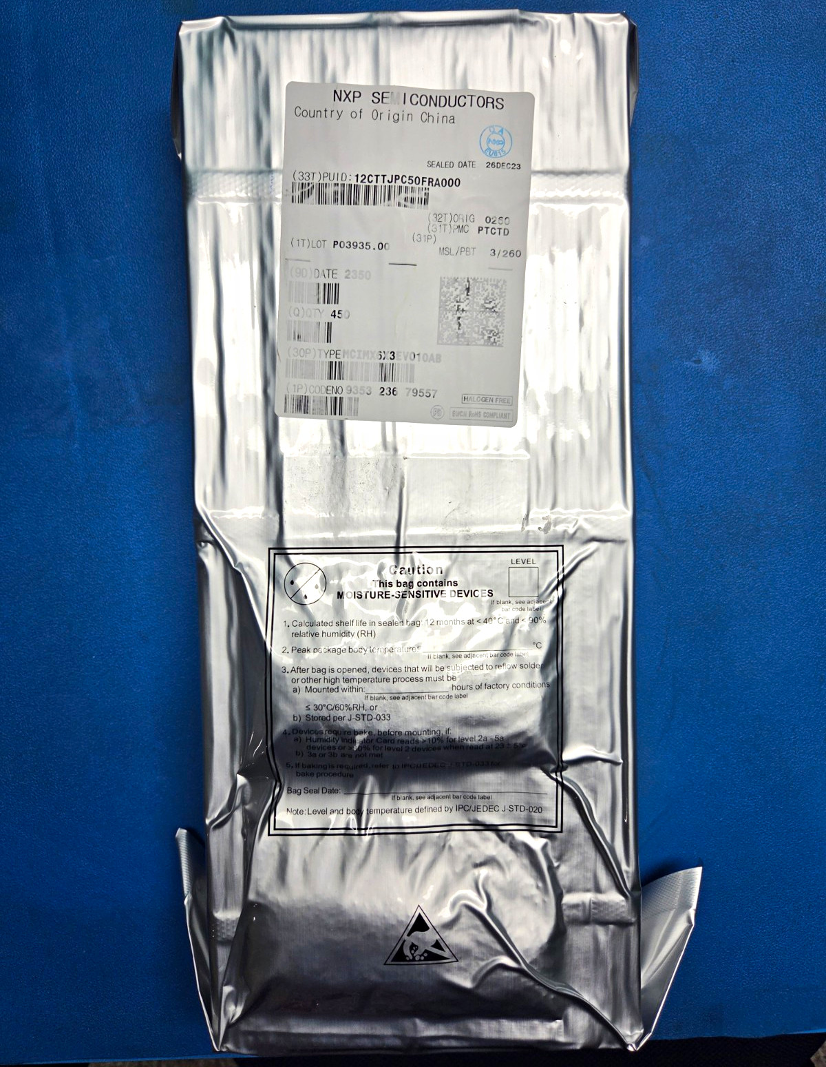 NXP MCIMX6X3EVO10AB I.MX6SX ARM Processor LFBGA400 Qty 450