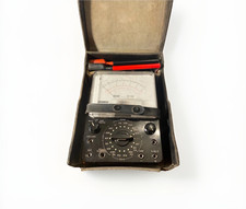 Vintage Sperry Sp 160 Ohm/Milliammeter Multi Meter w/ Leather Case and Manual picture