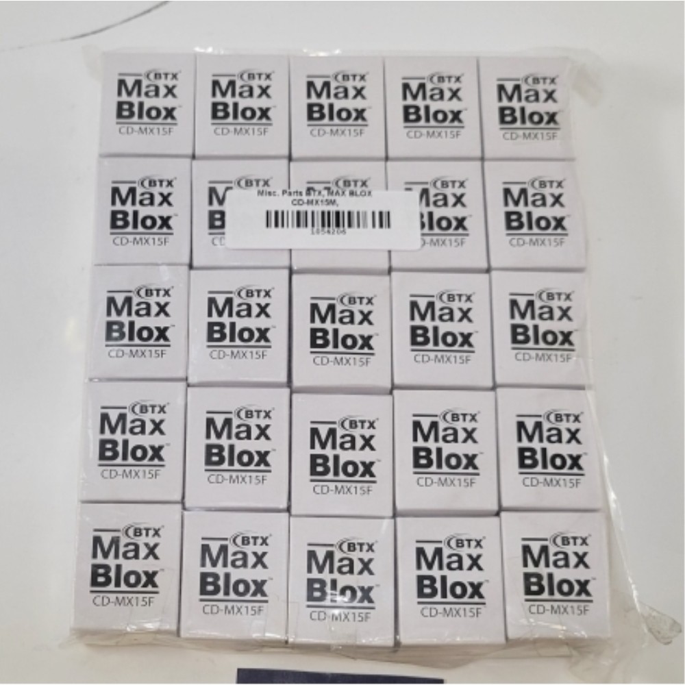 Pack of 25 - BTX MAX BLOX CD-MX15M Terminal Block - New