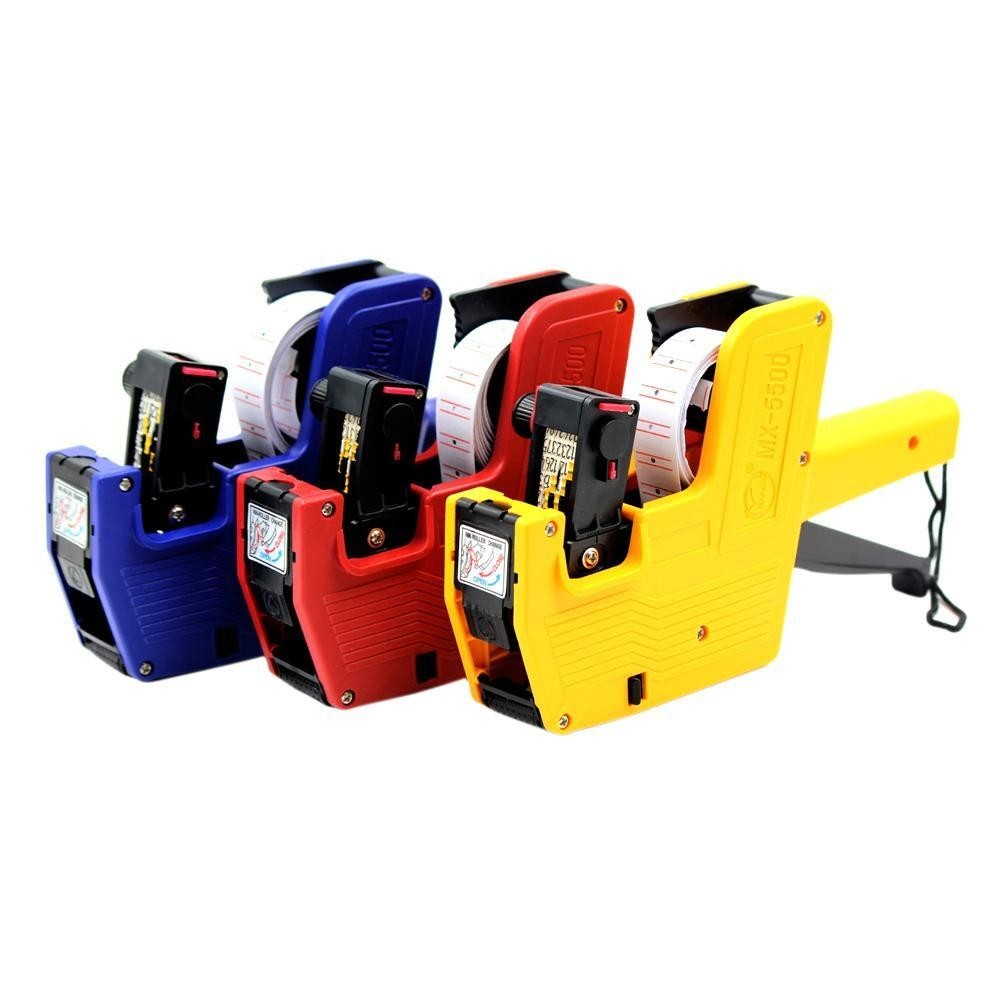 New Price Machine MX-5500 8 Digits Price Tag Gun + 1Ink for Home Office Blue New Price Machine MX-5500 8 Digits Price Tag Gun + 1Ink for Home Office Blue