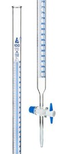 100ml Shellbach Glass Burette - Class A - PTFE Stopcock - Eisco Labs picture