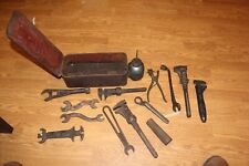 Vintage  IHC International Harvester Tractor Toolbox & Tools Tractor Wrenches picture