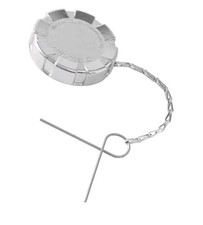Fuel Tank cap Gas Cap - Non-Locking, Solid, 3 In 1/2 in for Kenworth Trucks picture