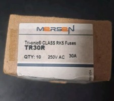 TR30R Mersen Tri-Onic 30 Amp 250V Fuses - Qty 10 Pack - Ferraz Shawmut picture