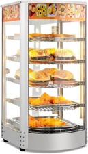 ROVSUN Commercial Food Warmer 5-Shelf Countertop Catering Pizza Display Case picture