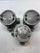 Cooper Crouse-Hinds 1/2” GUA-16, 1 Port Conduit Outlet Box & Cover 1/2