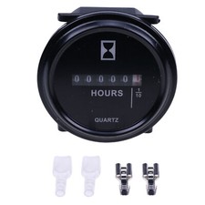 For Hobbs Stewart Warner 2420009 Hour Meter DC Quartz picture