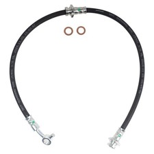 TRQ Front Left Brake Hose Driver Side 3/4