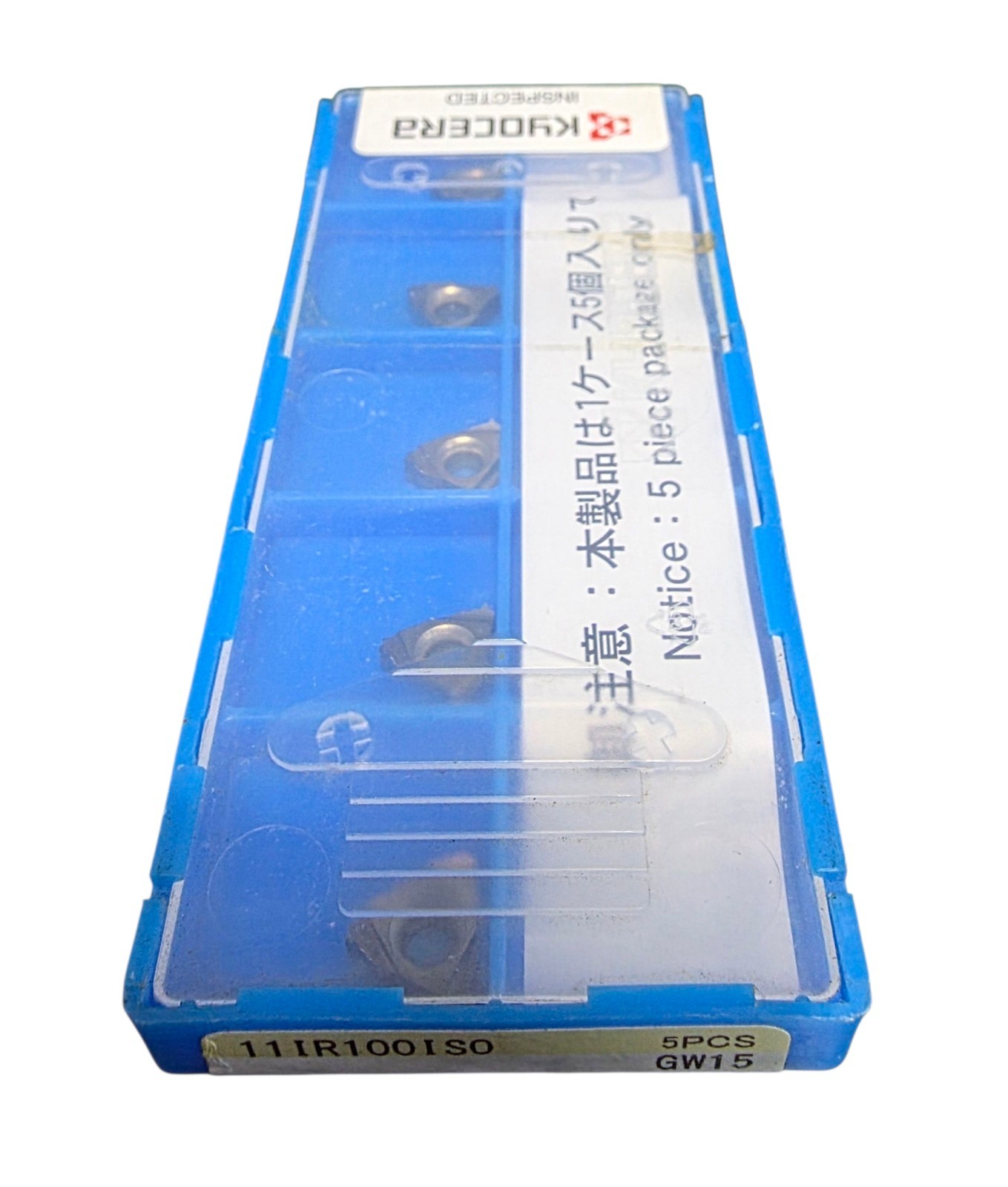 KYOCERA 11IR 100ISO GW15 Thread inserts 5pcs