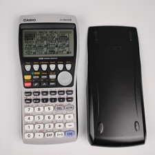 Casio fx-9860GII Graphing Calculator USB Power Graphic Tested Working With Cover picture
