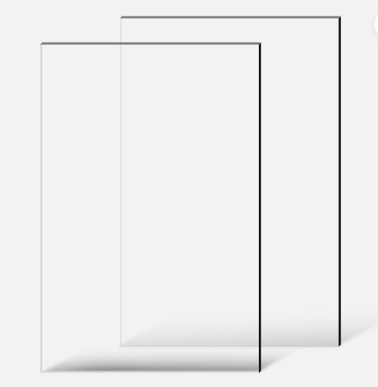 2PACK Acrylic Plexiglass Plastic Sheets 1/4 2PACK Acrylic Plexiglass Plastic Sheets 1/4